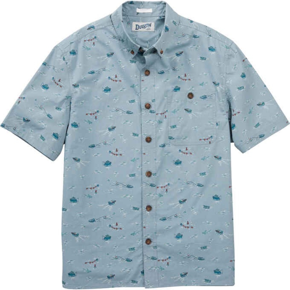 New! Duluth Slim Fit Short Sleeve Shirt